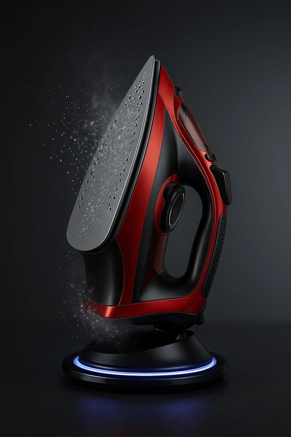 Żelazko prasujące delikatną tkaninę